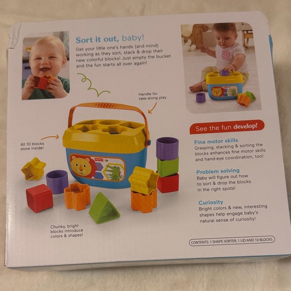 New in Box, Fisher-Price Baby's First Blocks - Picture 2 of 2